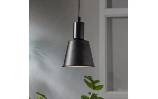 LED-Lampe ''Dream'', Metall, schwarz, step-dimmbar, E27, 3000K, 210lm, 3,5W