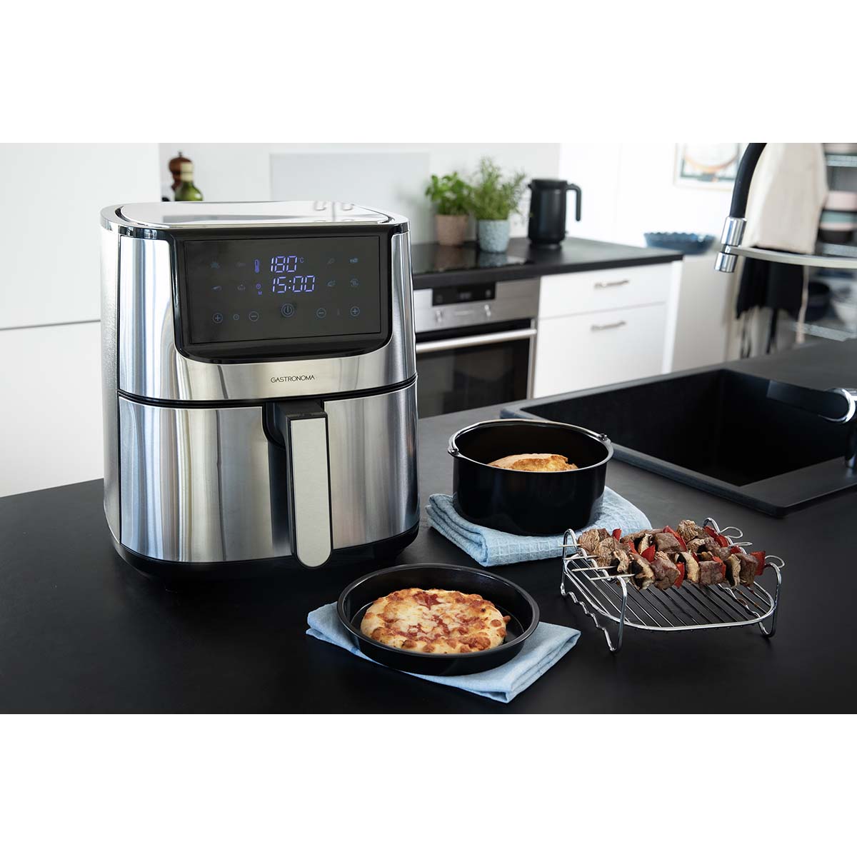 Fritteuse 8L Lebensmittelkorb mit Keramikbeschichtung