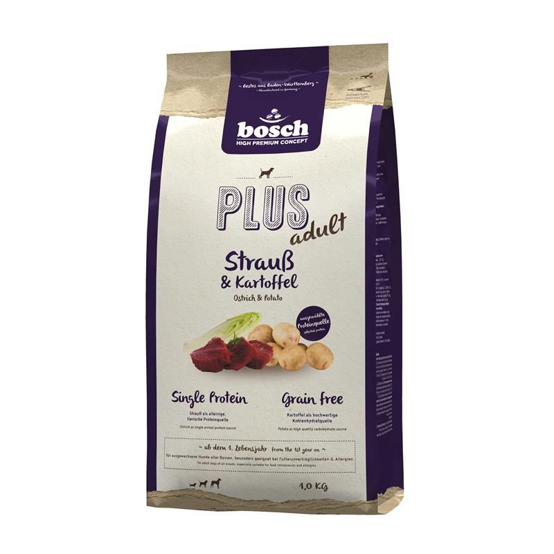 Bosch Plus Strauß & Kartoffel - 1 kg