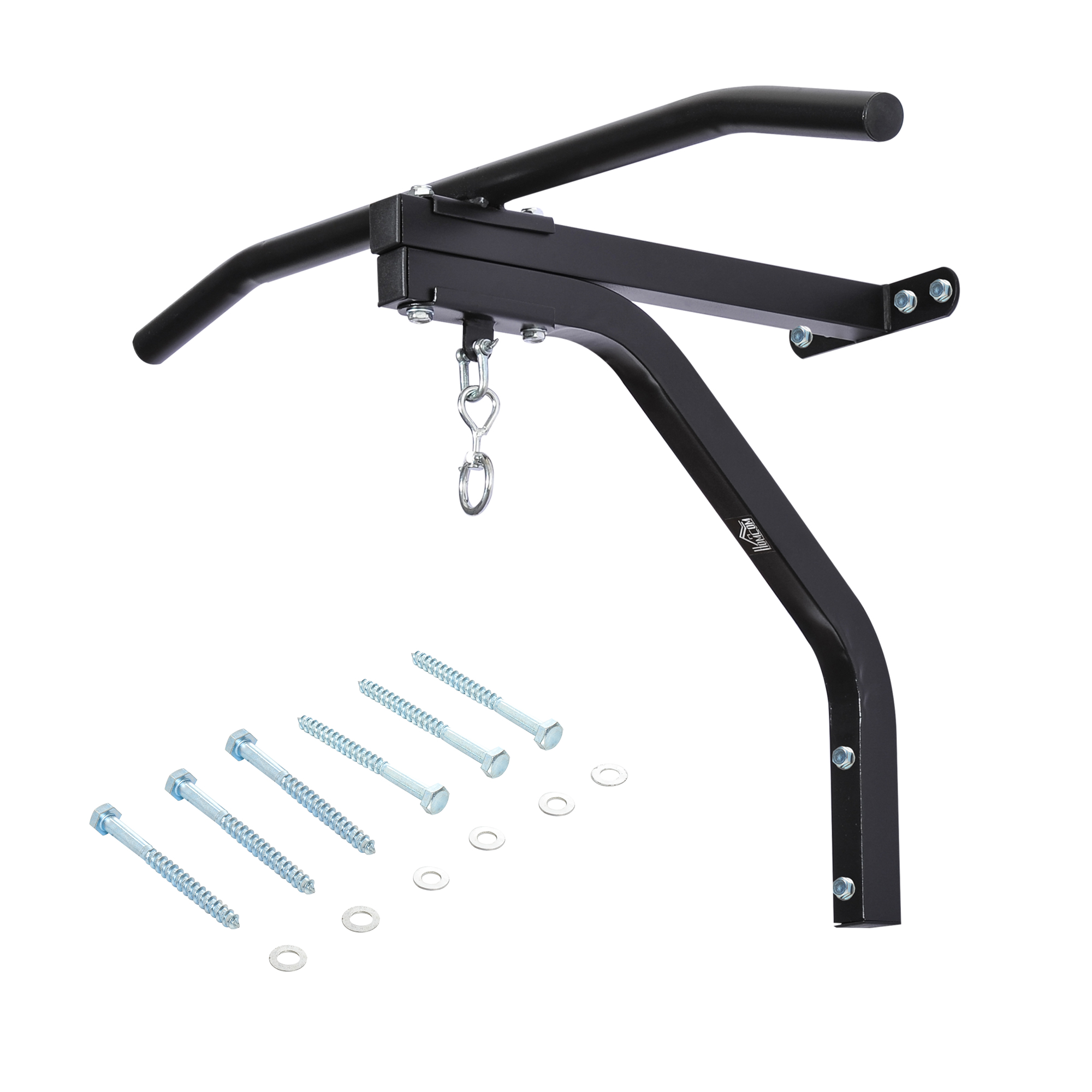 Boxsackhalterung Wandhalterung Boxsack Sandsack Halterung Tragkraft Stahl Schwarz 93 x 47 x 51 cm