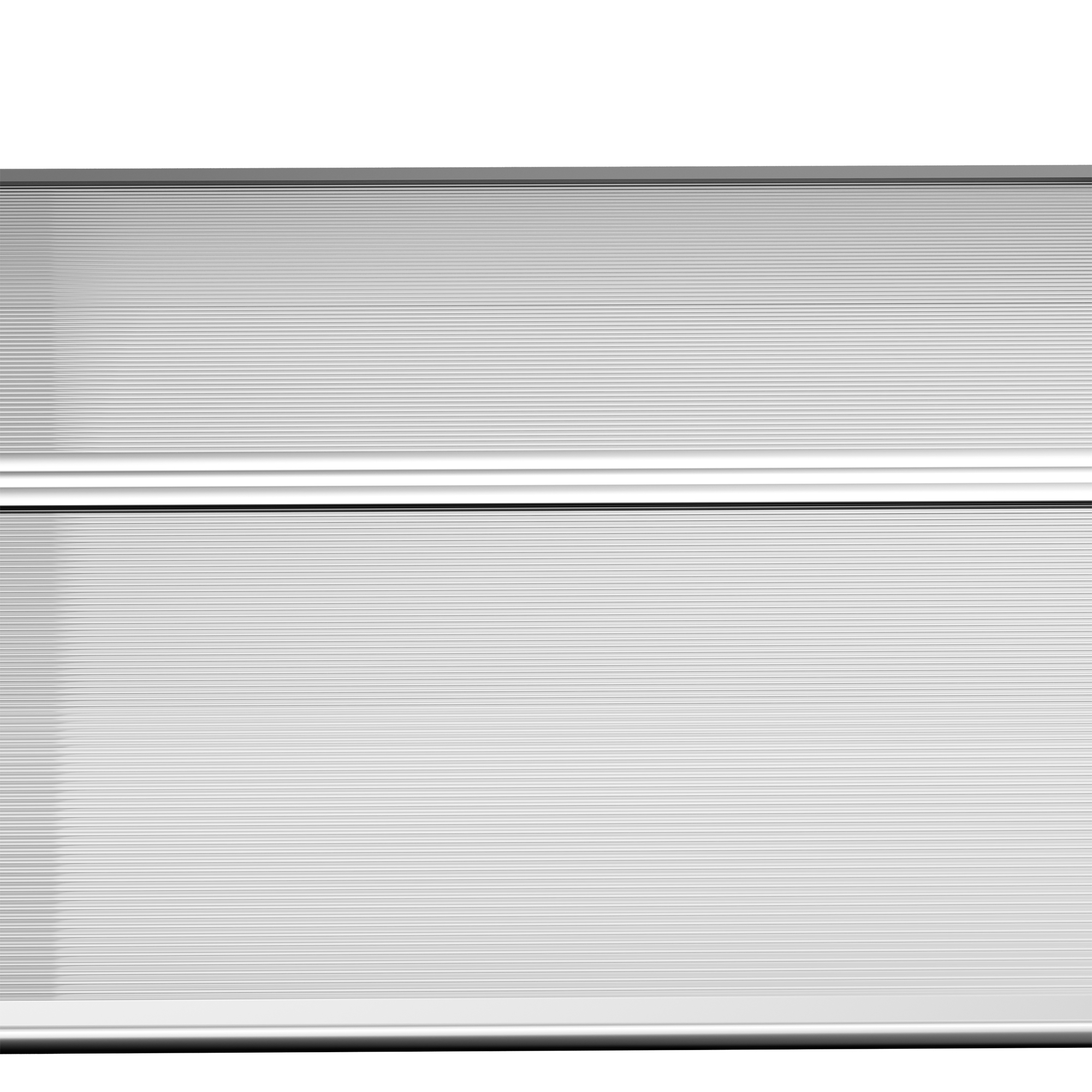 Türüberdachung, Schutz vor Regen, Wind und Hagel, Polycarbonat, Aluminium, 110 x 60 x 18 cm, Grau