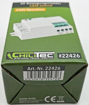 HF Bewegungsmelder "CBM extend" 230V, 180/360°, zur Nachrüstung in Leuchten