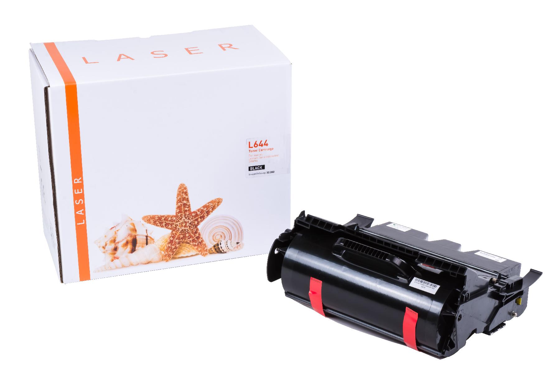 64416XE alternativ Toner black für Lexmark / 64416XE/X644X11E / 32.000 Seiten