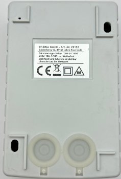 Dämmerungsschalter "CDS-24" IP54, 230V, 10A, 3-500 Lux, Wetterfest