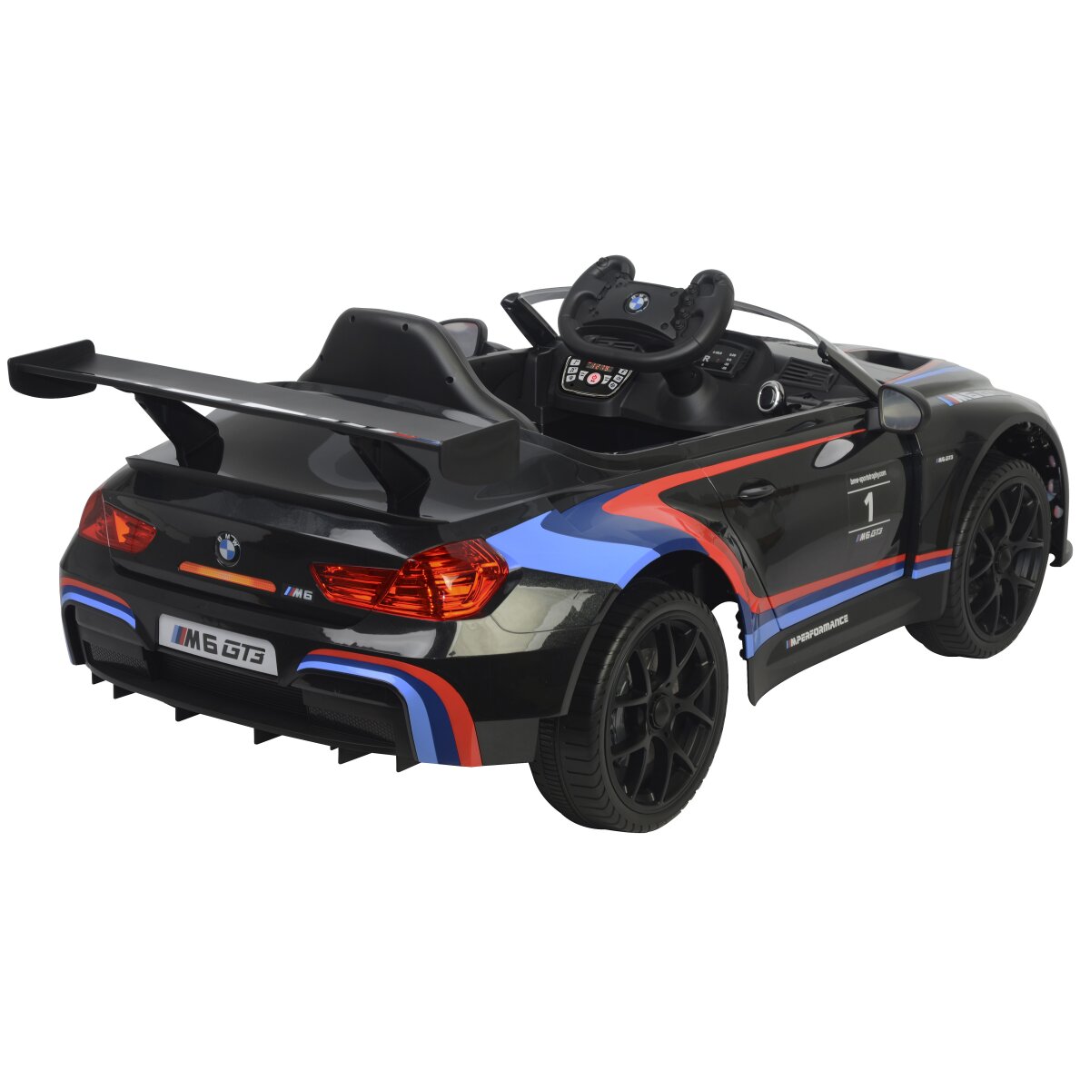 Kinderfahrzeug BMW M6 GT3 schwarz