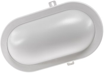 LED Oval-Armatur "FRL-O 12" IP44 / Feuchtraum-Leuchte, 13W, 965lm, 4000K