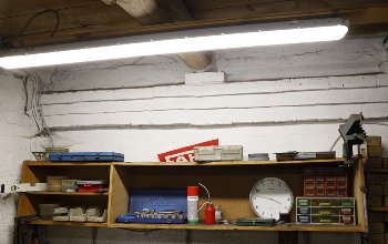 Wand-& Deckenleuchte "HP-50" IP65, 120cm / 48W, 4000k, neutralweiß, 5800 Lumen