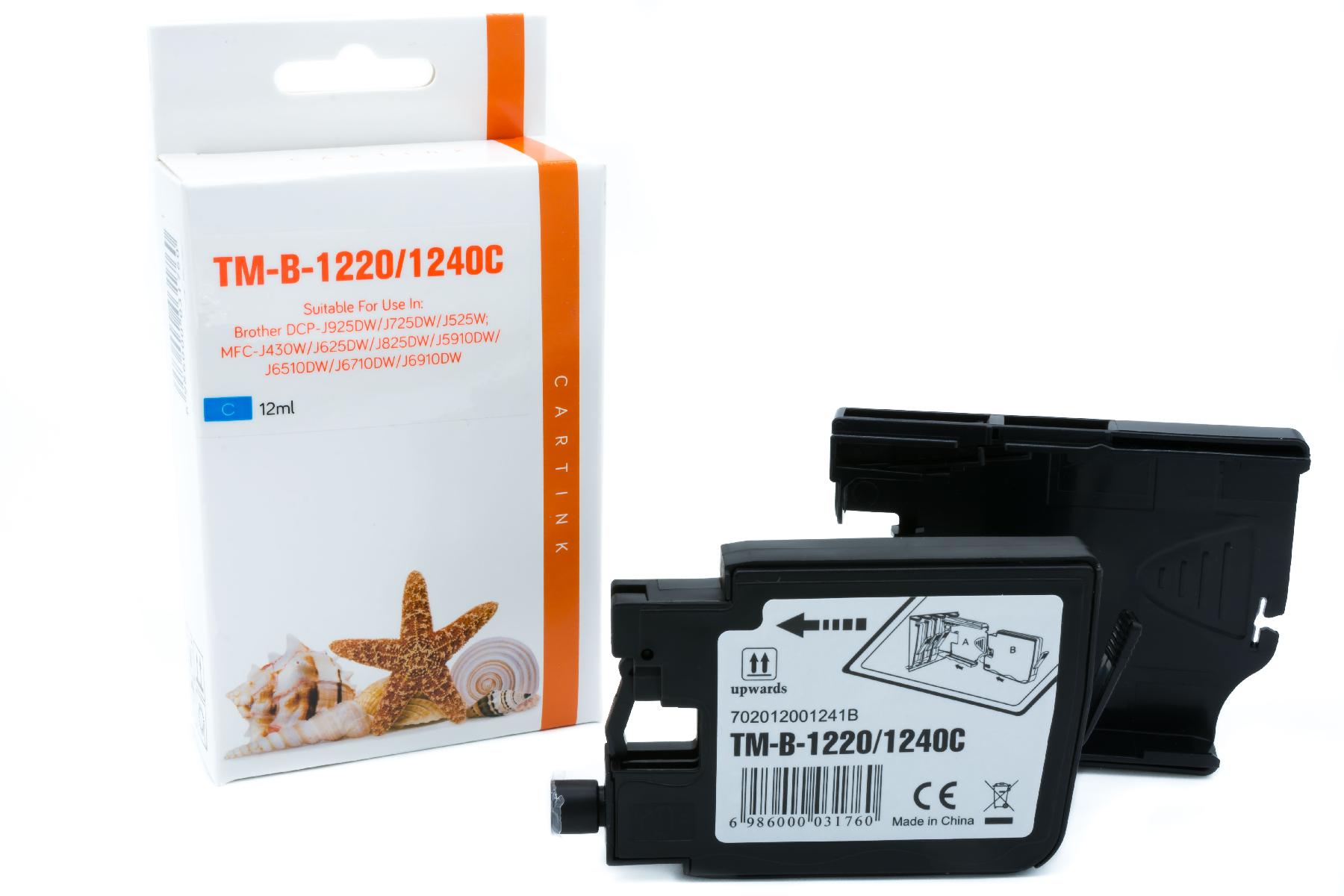 LC1220/1240C alternativ Seestern Tinte C / LC1240C / 12ml