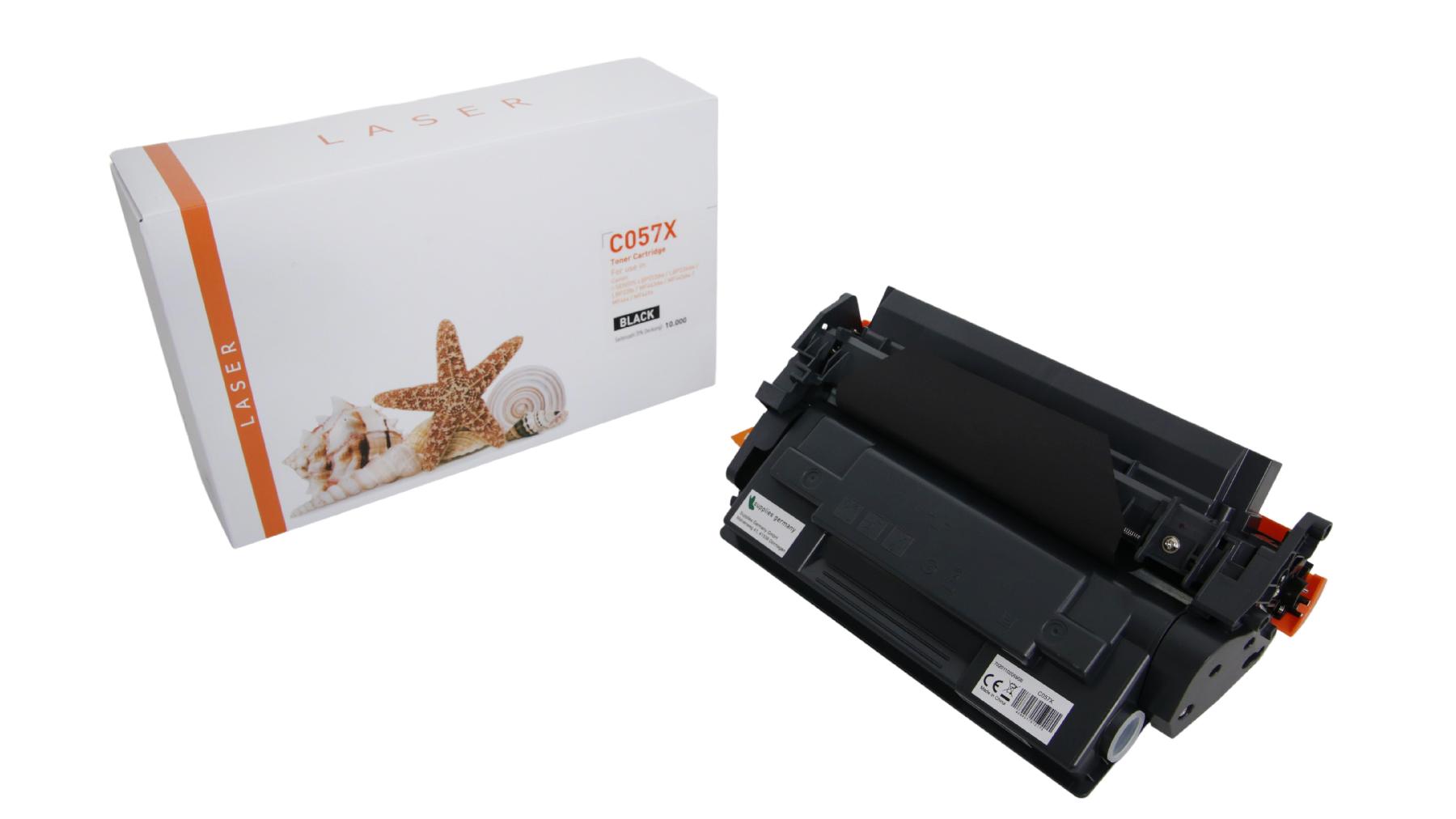 057X alternativ Toner schwarz für Canon / 3010C002 / 10.000 Seiten