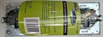 DELPHI Set 3 Steckdosen + 3-fach Rahmen / 250V~/ 16A, Steckanschluss, weiß