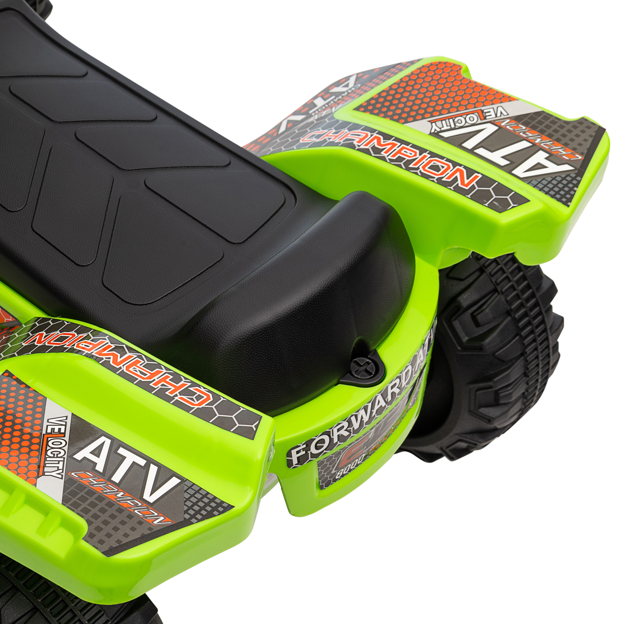 Kinder Quad Elektro 6V Kinderquad mit Vorwärtsfunktion, Musik, Elektro-Quad für Kinder 1,5-3 Jahre Grün