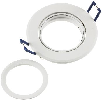 Einbaustrahler "CTE-84R WS" Rund Ø84mm / Einbau Ø68mm, neigbar, Clip Ring