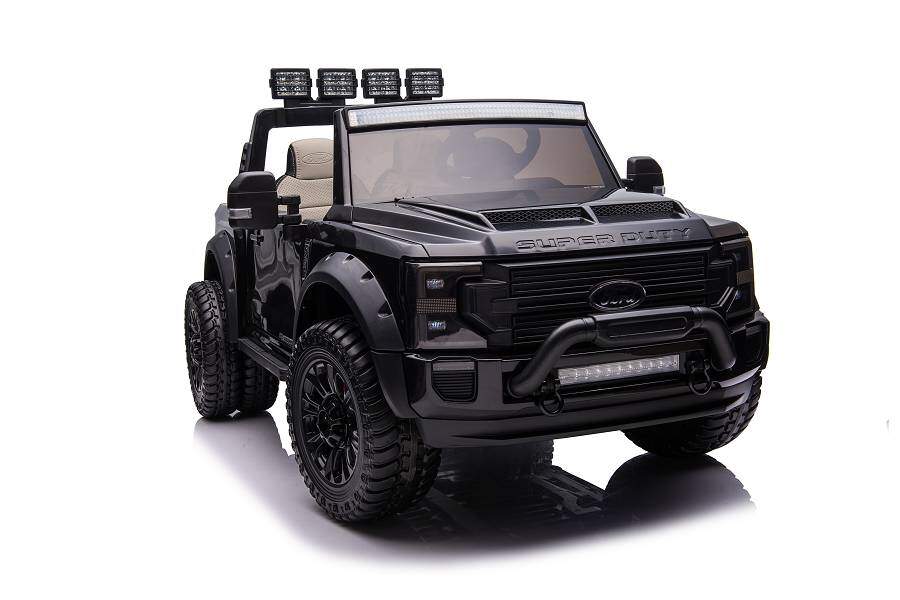 Kinderfahrzeug Ford Super Duty - schwarz - 12V-Version