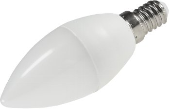 LED Kerzenlampe E14 "K50 Promo" 10er-Set, 3000k, 450lm, 230V/6W, 160°, warmweiß