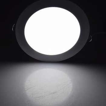LED Licht-Panel "QCP-17R", Ø 17cm, 230V, 12W, 1020Lumen,4200K / neutralweiß