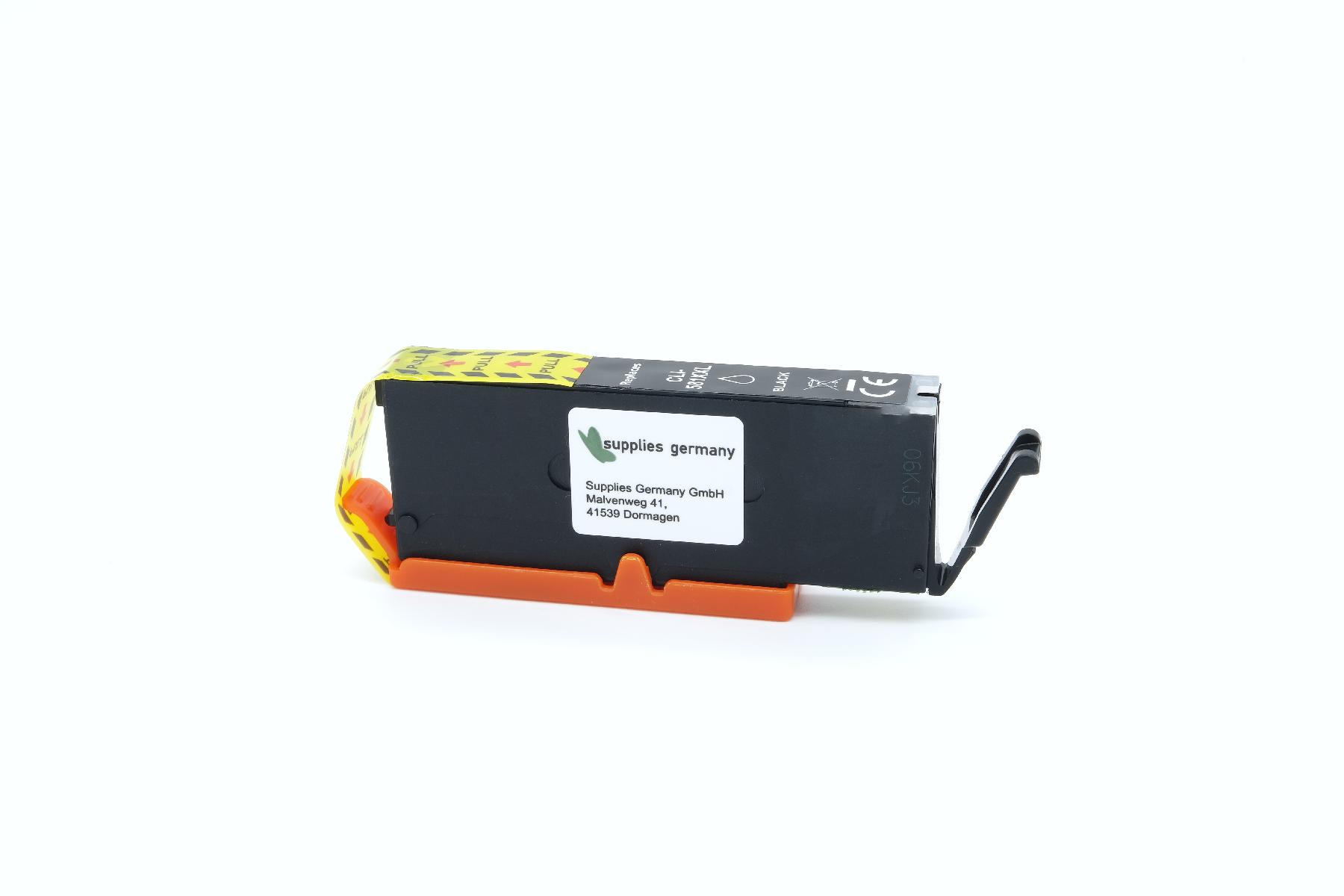 CLI581XXLBK alternativ Tinte black für Canon / 1998C001 / 12ml