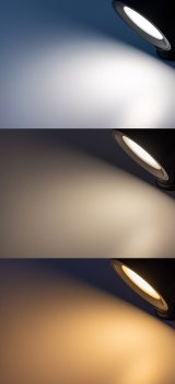 LED Akku Clip-Leuchte "CT-AKL3" / Dimmbar, CCT 3000k-6000k, weiß