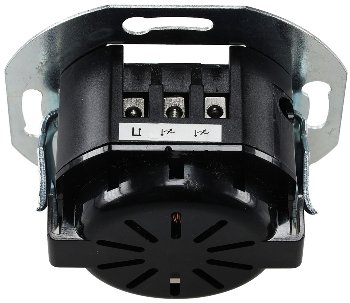 DELPHI Dimmer für LED Lampen / 250V~/ 3-60W, inkl. Rahmen, UP, silber