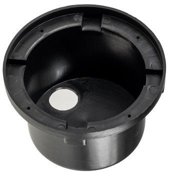 Bodenleuchte "BEL GX53 XXL " Rund, ØxT 14x7cm, IP65, Extra breiter Rahmen