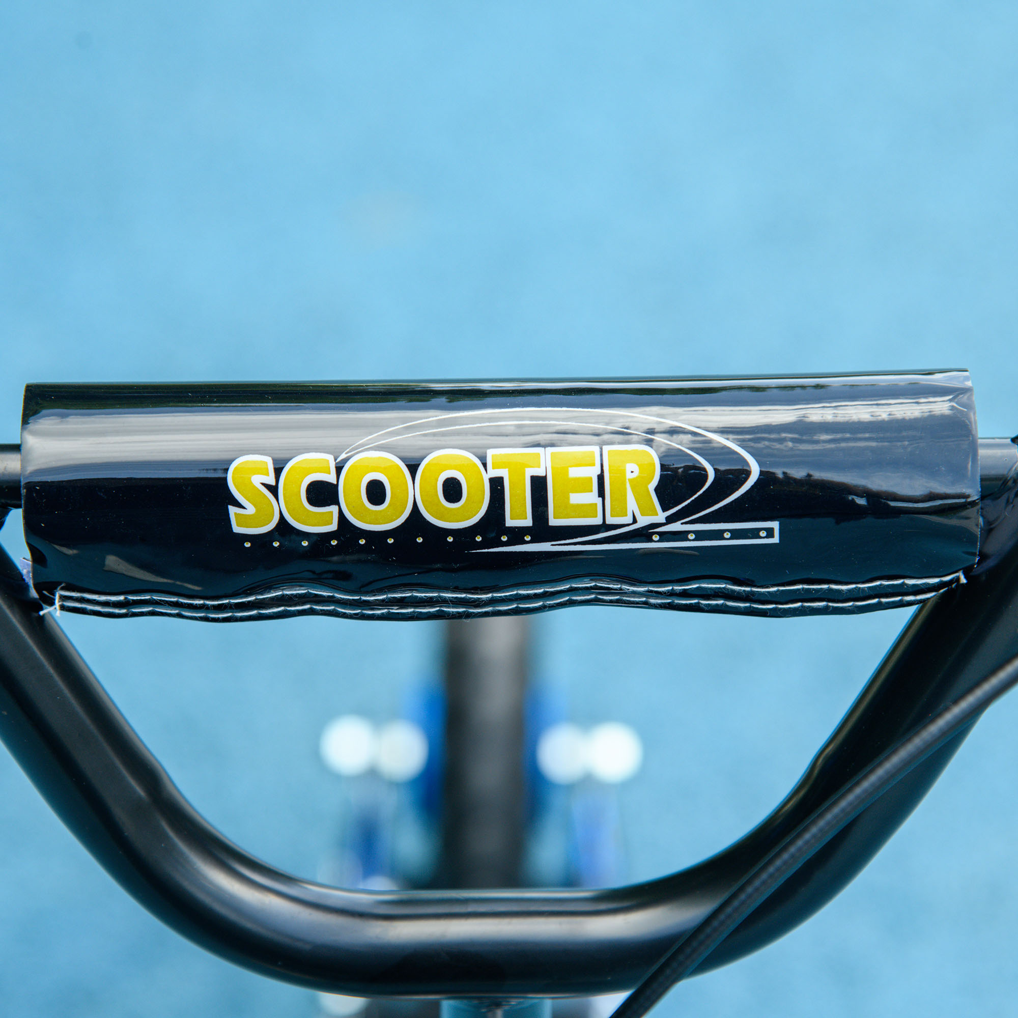 Kinderroller, höhenverstellbarer Tretroller für Kinder, mit Bremse, Ständer, 2 Räder, Stahl, Blau