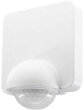 Aufputz-Bewegungsmelder "CBM 65", 360°, max. 10m Detektion, IP65, weiß Aufputz-Bewegungsmelder "CBM 65", 360°, max. 10m Detektion, IP65, weiß