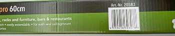 LED Unterbauleuchte "SMD pro" 60cm / 7W, 780lm, 3000k, Licht warmweiß