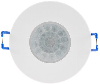 Decken-Einbau-Bewegungsmelder 360° IP65 / PIR, LED geeignet, 8m Detektion, 76x36mm