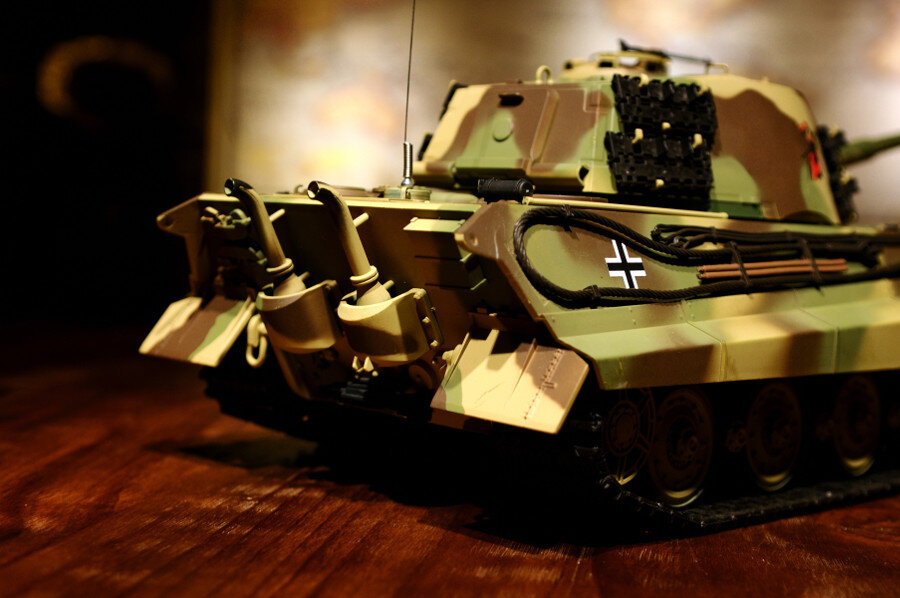 RC Panzer "Königstiger - Henschelturm"  - Metallgetriebe