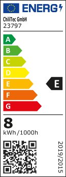 LED Strahler 8W R7s "RS118 COB8dim" / 360°, 3000k, 887lm, 118mm, warmweiß