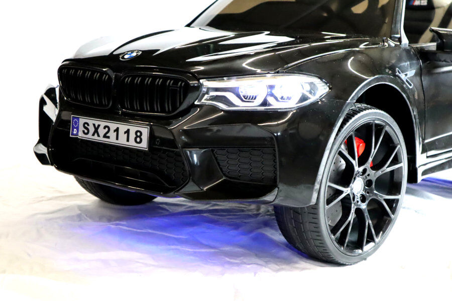 Kinderfahrzeug BMW M5 - schwarz / 10kmh