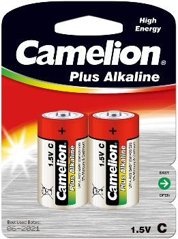 Baby-Batterien CAMELION AlkalinePlus / Typ C/LR14, 1,5V, 2er Pack