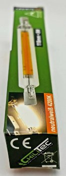 LED Strahler 8W R7s "RS118 COB8" / 360°, 4200k, 950lm, 118mm, neutralweiß