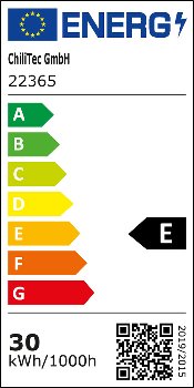 LED-Fluter SlimLine "CTF-SLT 30" silber / 30W, 2960lm, 4000K, neutralweiß, IP44
