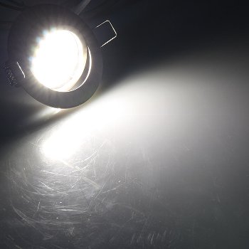 LED-Einbauleuchte "Flat-32" neutralweiß / 80x32mm, 5W, 590lm, Edelstahl gebürstet