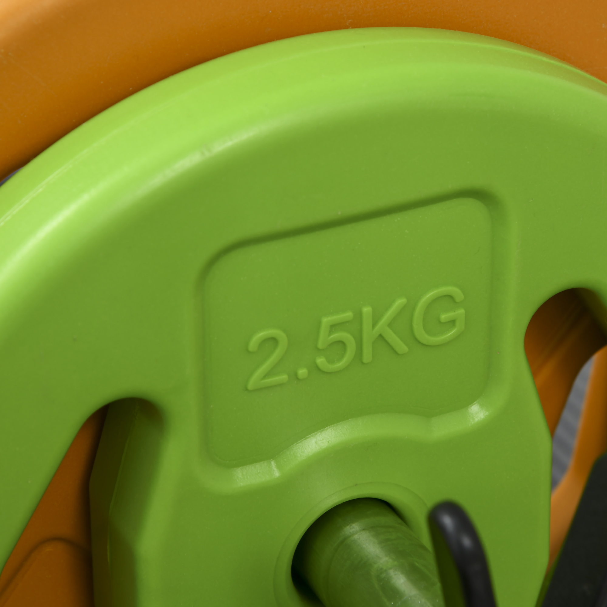 Hanteln Set 20kg Hantelset aus Gusseisen Kurzhanteln mit Verbindungsrohr Rutschfester Griff Mehrfarbig