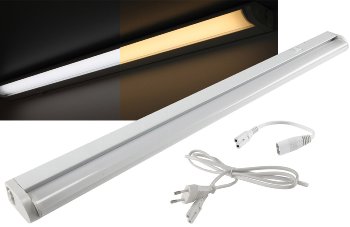 LED Unterbauleuchte "CT-LSW 56" 56cm / 913lm, 8 Watt, 2700K + 4000K schaltbar
