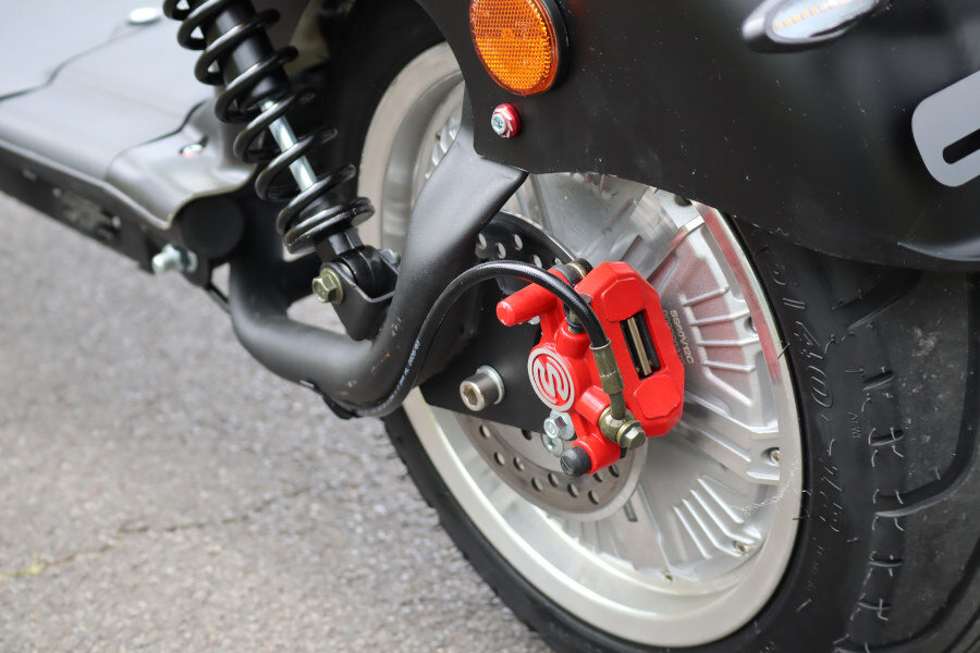 COCO BIKE CP-4 ELEKTRO-CHOPPER 45 KM/H gelb