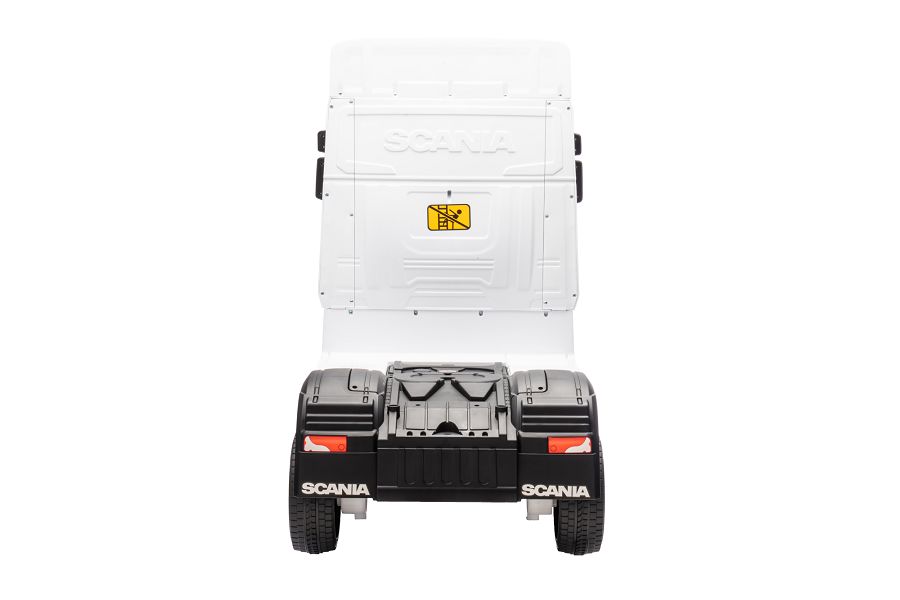 Kinderfahrzeug SCANIA R Series 4 Motoren - mit Hänger - schwarz