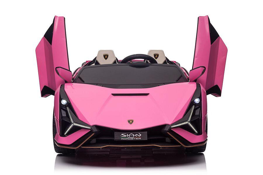 Kinderfahrzeug Lamborghini SIAN 2 Sitzer - pink