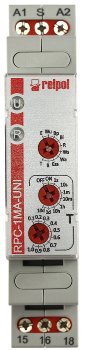 Multifunktions-Zeitrelais, 1 Wechsler, 230V/16A, 10 Funktionen