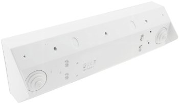 5-fach Steckdosenblock, weiß, 250V~/ 16A, Aufbaumontage