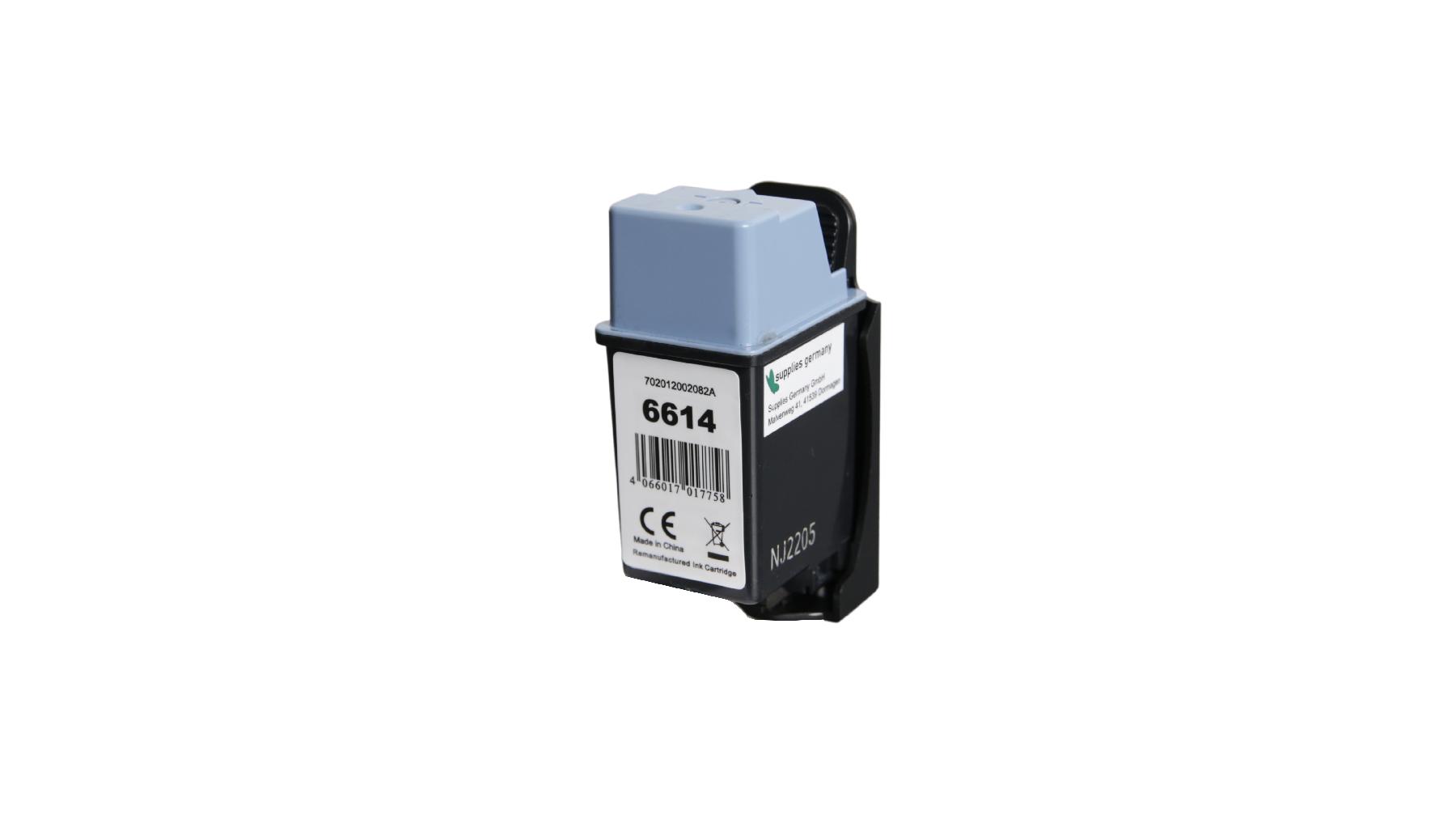 6614 alternativ Tinte schwarz Für HP / C6614D / NR.20 / 40ml