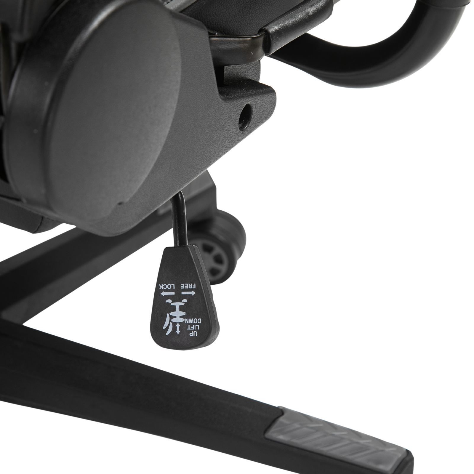 ergonomischer Bürostuhl, Gaming Stuhl, Drehstuhl, Kunstleder, Schaumstoff, Schwarz, 67,5 x 74x 126-136 cm