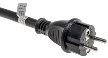 CEE auf Schutzkontakt-Stecker 0,35m, 230V, Adapter für Wohnwagen, Camping