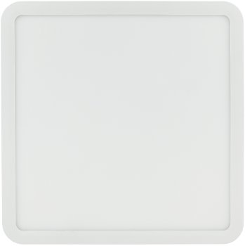 LED Deckenleuchte "Santano 24 Qw" / 23x23cm, 24W, 2088lm, 2900K warmweiß