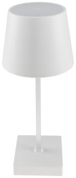 LED Akku Tischleuchte 26cm, dimmbar - USB-C, 160Lumen, 1200mAh, 3000k, Weiß