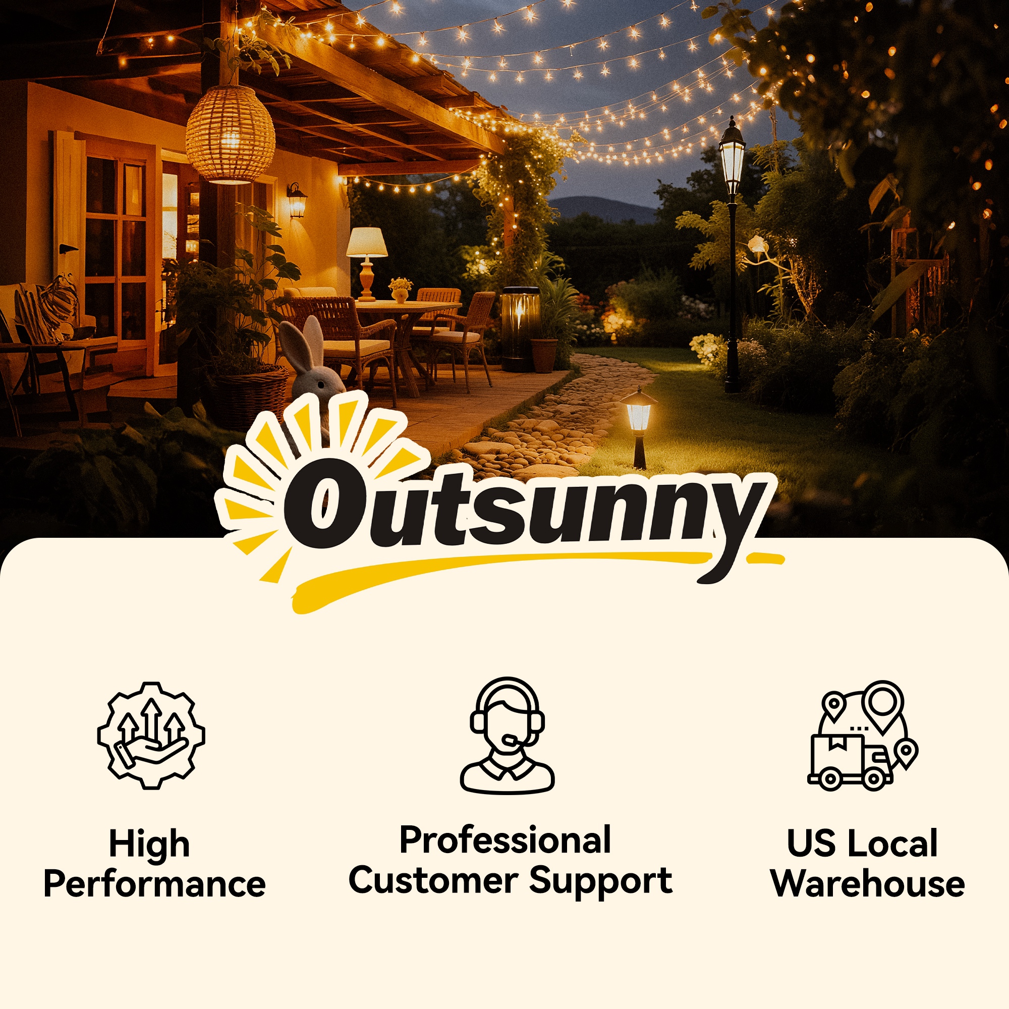 85 cm Outdoor-Brunnen, 4-stufiger Zierbrunnen, künstlicher Wasserfall mit LED-Beleuchtung und Pumpe, Grau