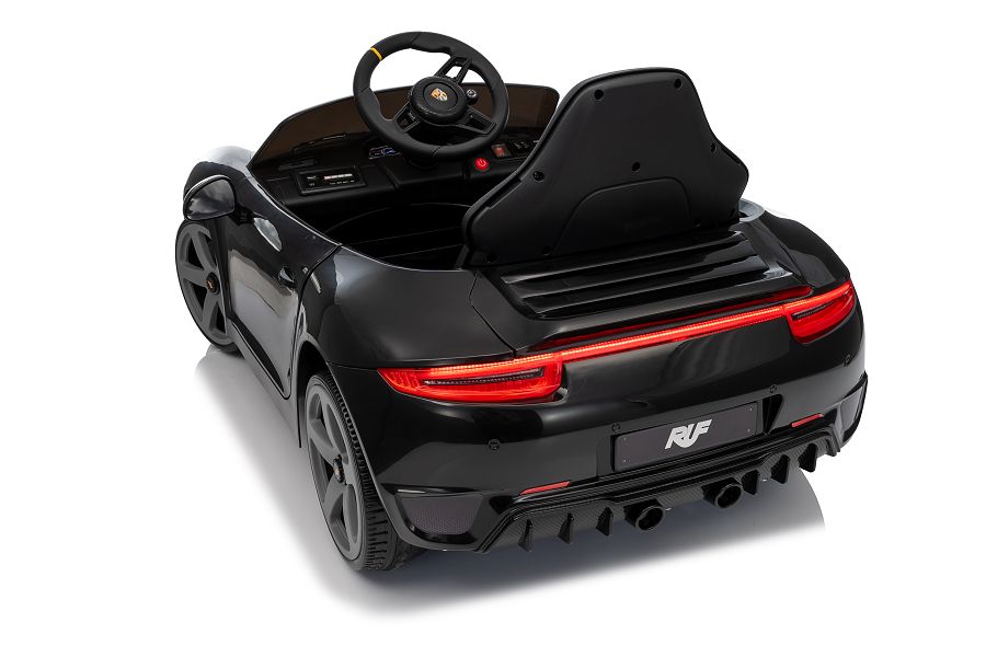 Kinderfahrzeug Porsche 911 RUF - schwarz