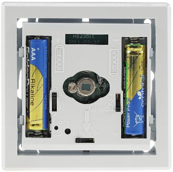 Funk-Bewegungsmelder für "Pilota Casa" / IP20, 90°/8m PIR, Aufputz 30mm flach