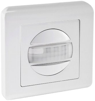 Unterputz PIR-Bewegungsmelder 160° Pro, LED geeignet, 2-Draht Technik, weiß Unterputz PIR-Bewegungsmelder 160° Pro, LED geeignet, 2-Draht Technik, weiß
